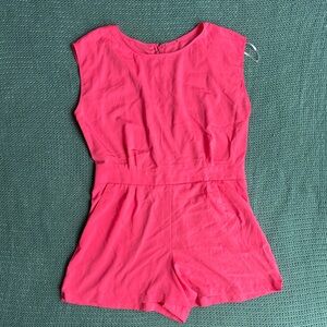 Hot Pink Romper